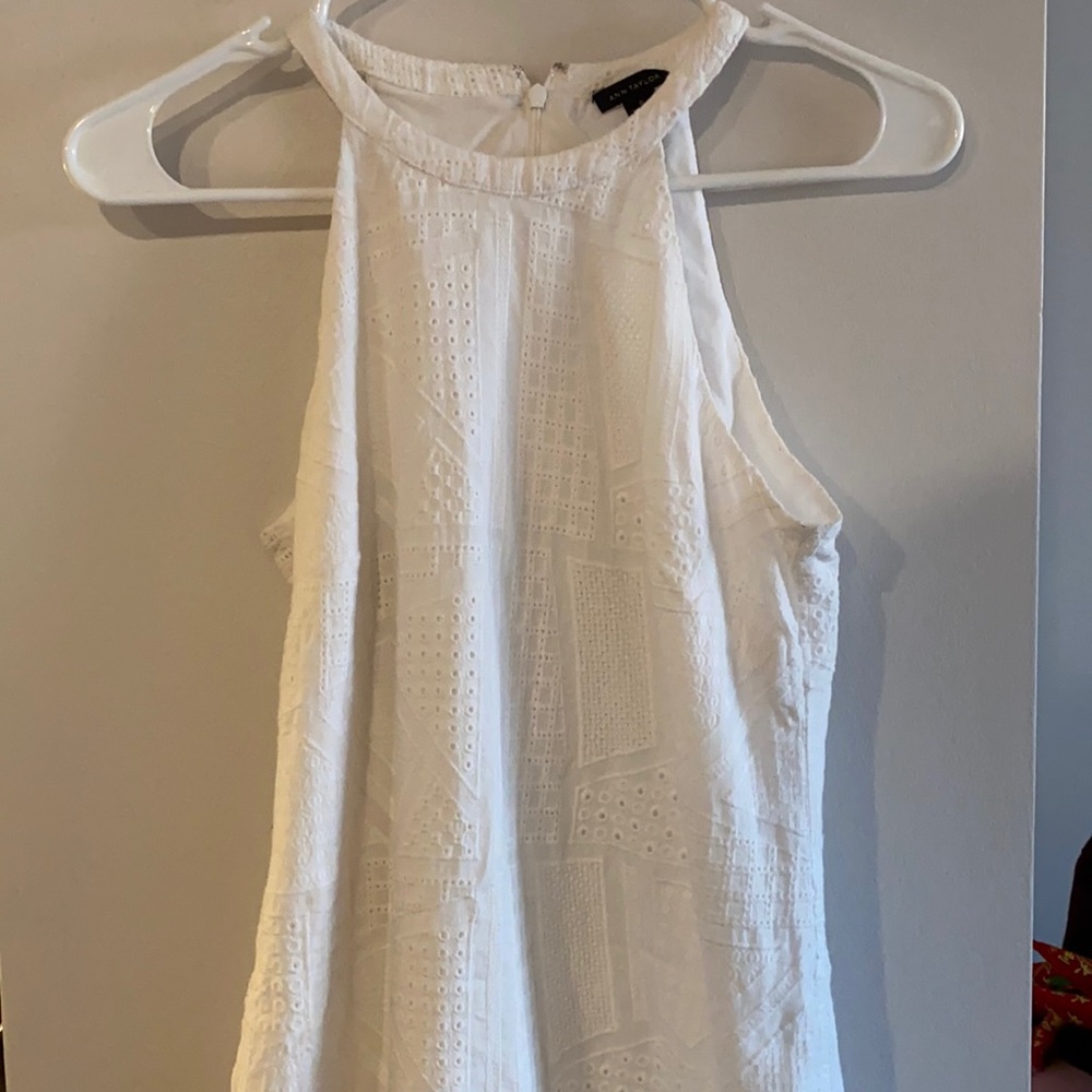 Bohemian mini halter dress